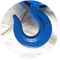 正品3噸飛鴿手拉葫蘆上吊鉤展示